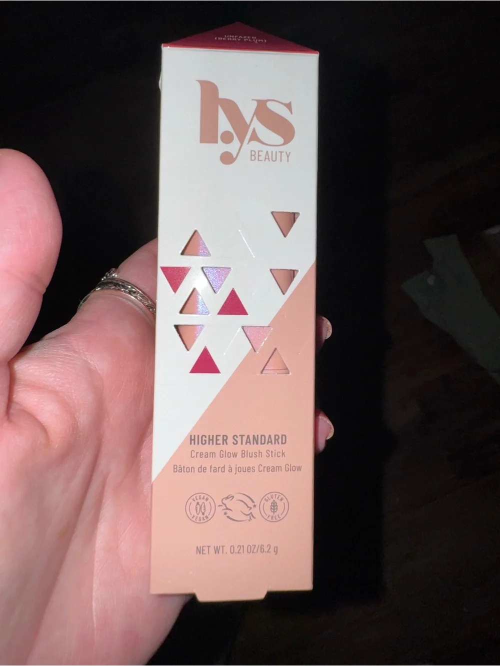 LYS Cream Blush Stick — unfazed Berry Plum